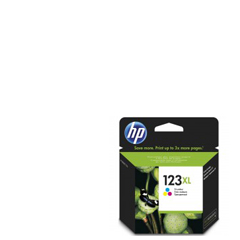ראש דיו מקורי צבעוני HP 123XL