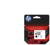 ראש דיו מקורי שחור HP 652