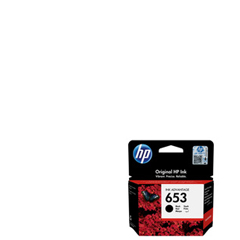 ראש דיו מקורי שחור HP 653