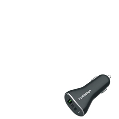 מטען לרכב תומך USB ו- TYPE C