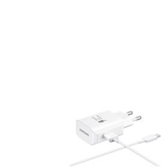 מטען מהיר לבן 15W TYPE C